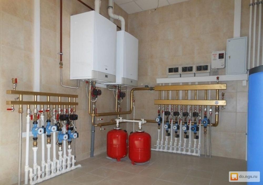 Монтаж отопления и водоснабжения