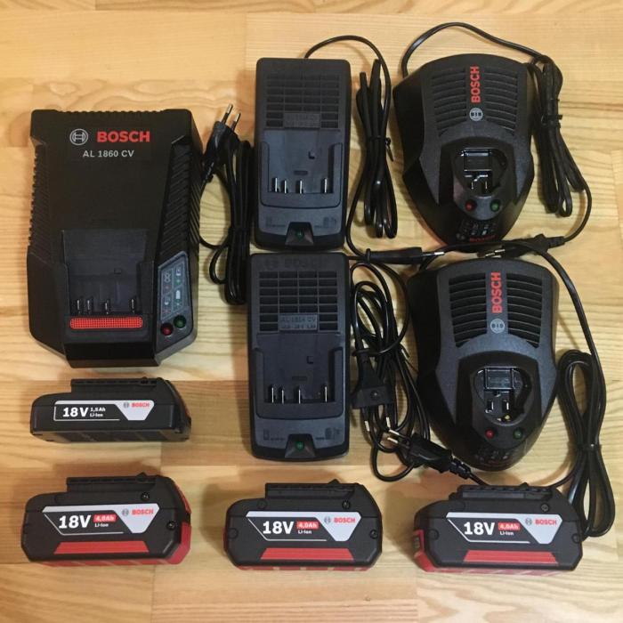 Аккумулятор Bosch, Milwaukee