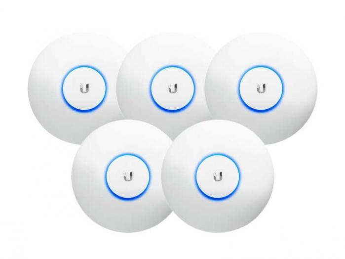 Новый комплект мощных точек доступа UniFi AC Pro AP 5-Pack