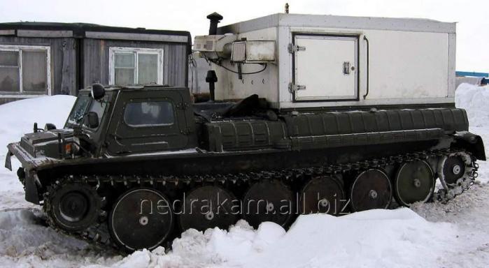 АИС-1 агрегат исследования скважин на шасси снегоболотохода