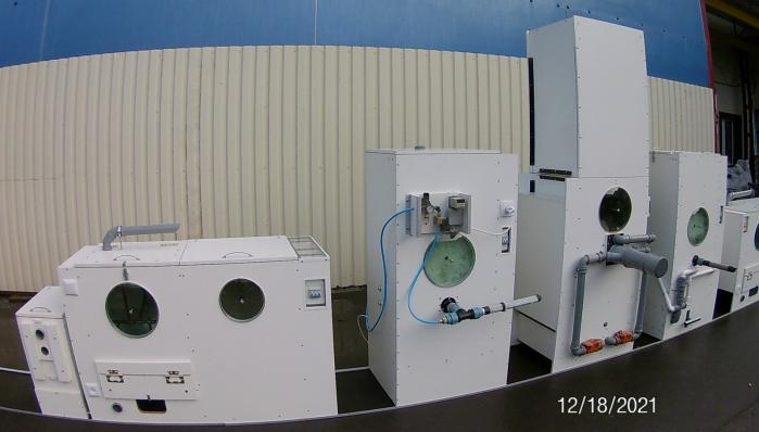 Установки для реставрации подушек.