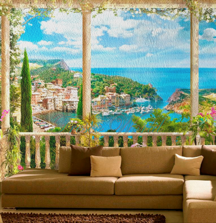 фреска в стене фотообои текстура фреска