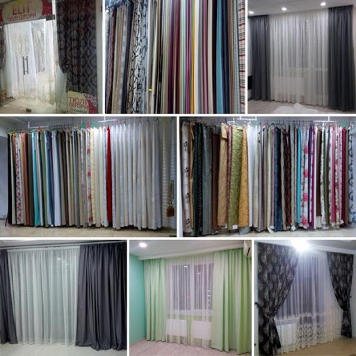 Продаем шторы и ткани для пошива штор в Украине