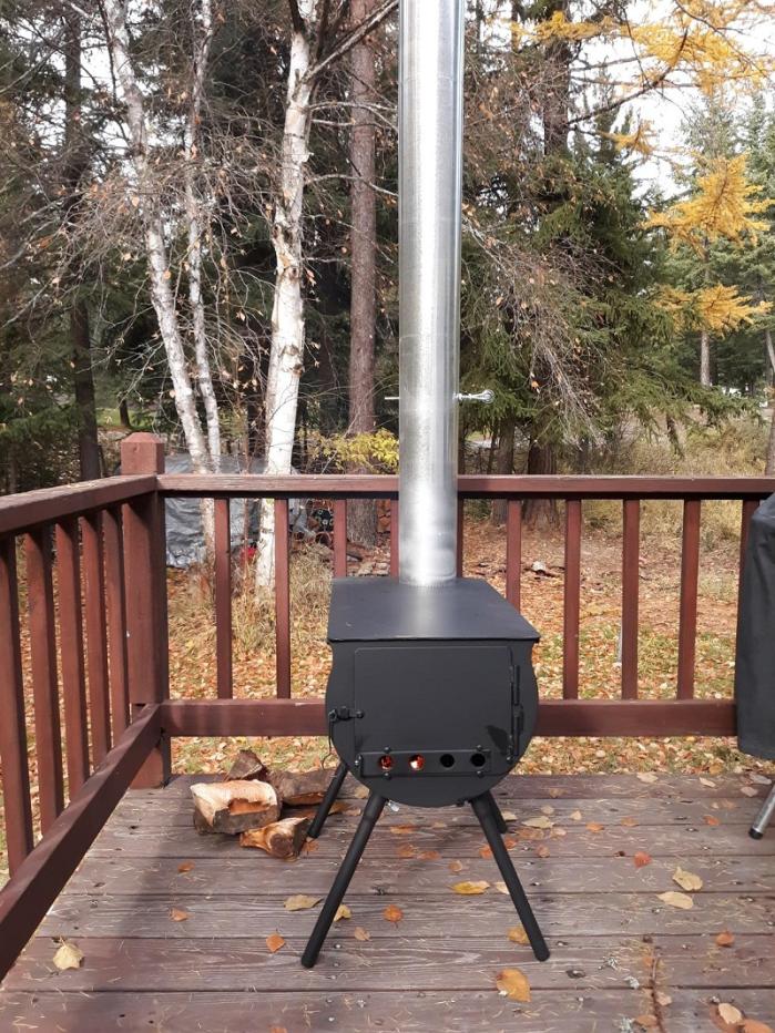 Виробництво та продаж - циліндричні дров’яні печі