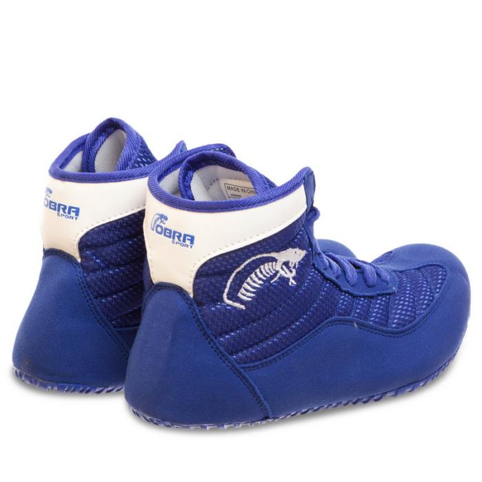 Борцовки замшевые черные COBRA