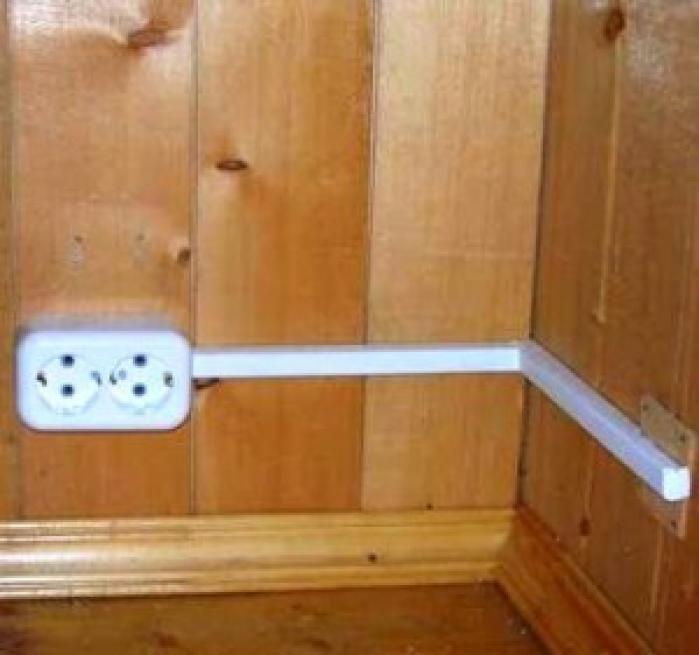 Монтаж додаткових розеток із зовнішньою проводкою