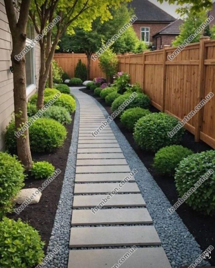 Форма для бетонной садовой дорожки 100х50 см