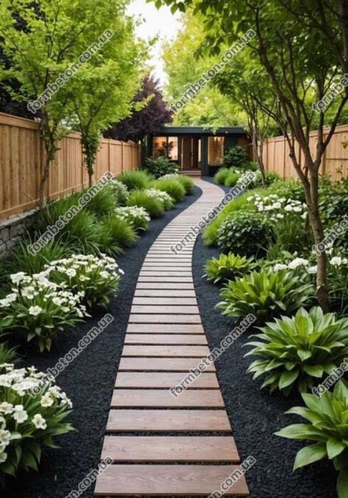 Форма для бетонної садової доріжки 125х25 см