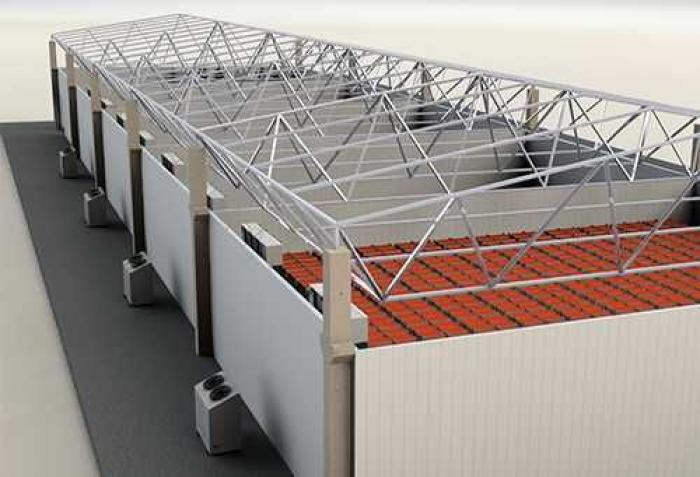 Камера заморозки/хранения молочной продукції