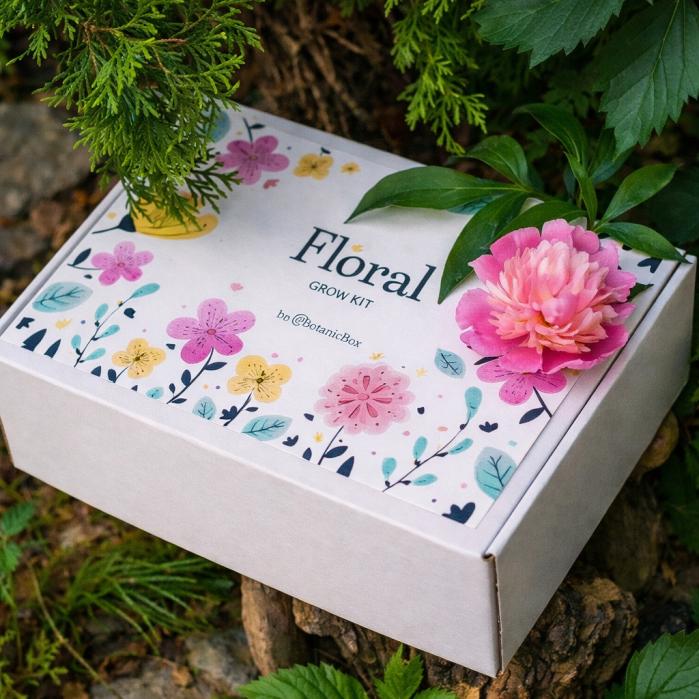 Квітучі подарункові набори на 8 березня. EcoBloom