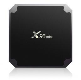 Тв приставка X96 mini (1/8 ГБ) 4-ядерная на Android 7.1.2