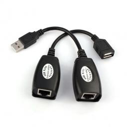 Удлинитель линий USB 2.0 на 100 м по витой паре Cat5E - 1000 Мбит/с