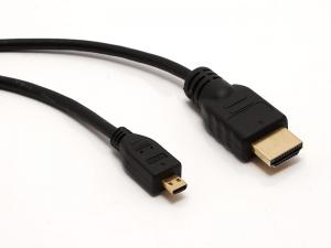 micro HDMI - HDMI кабель, штекер (тип D) > штекер (тип A), диаметр 5 мм