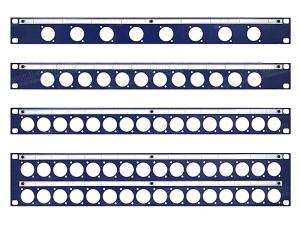 Рековая панель под разъемы D-типа - XLR, USB, HDMI, BNC, серия Pro