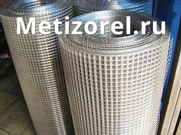 Сетка сварная оцинкованная 16х48х2, 16х24х2,0 для клеток