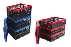 Пластмасові складні ящики.