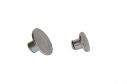 Ручки до кришок каструль і сковорідок алюмінієві.