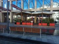 Зонт на боковой опоре 4.5 х 4.5 м.