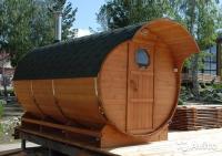 Производство и установка бань-бочек в Московской области
