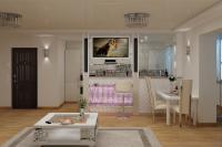 Пузырьковые колонны в интерьере от дизайн студии Романа Москаленко