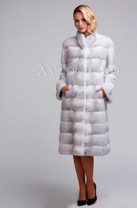 Новая норковая шуба стойка из канадской норки крестовки