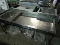 Стол Рыба На льду( холодильный), Стол Для Чистки Рыбы б\у.