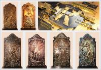 Рельефные панно ⭐⭐⭐⭐⭐ настенный барельеф ✅ от дизайн студии Романа Москаленко