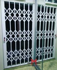 Раздвижные решётки Prof на входную дверь