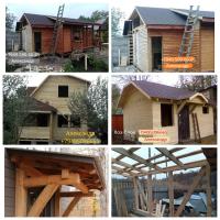 Строительство пристроек, беседок, веранд, теплиц, гаражей.