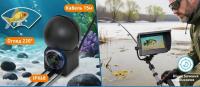 Підводний детектор риби HD з 220° оглядом і ІЧ-підсвіткою –для зимової риболовлі