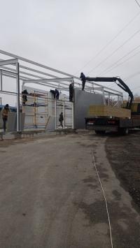 Монтаж сендвіч-панелей, металоконструкцій, профлист